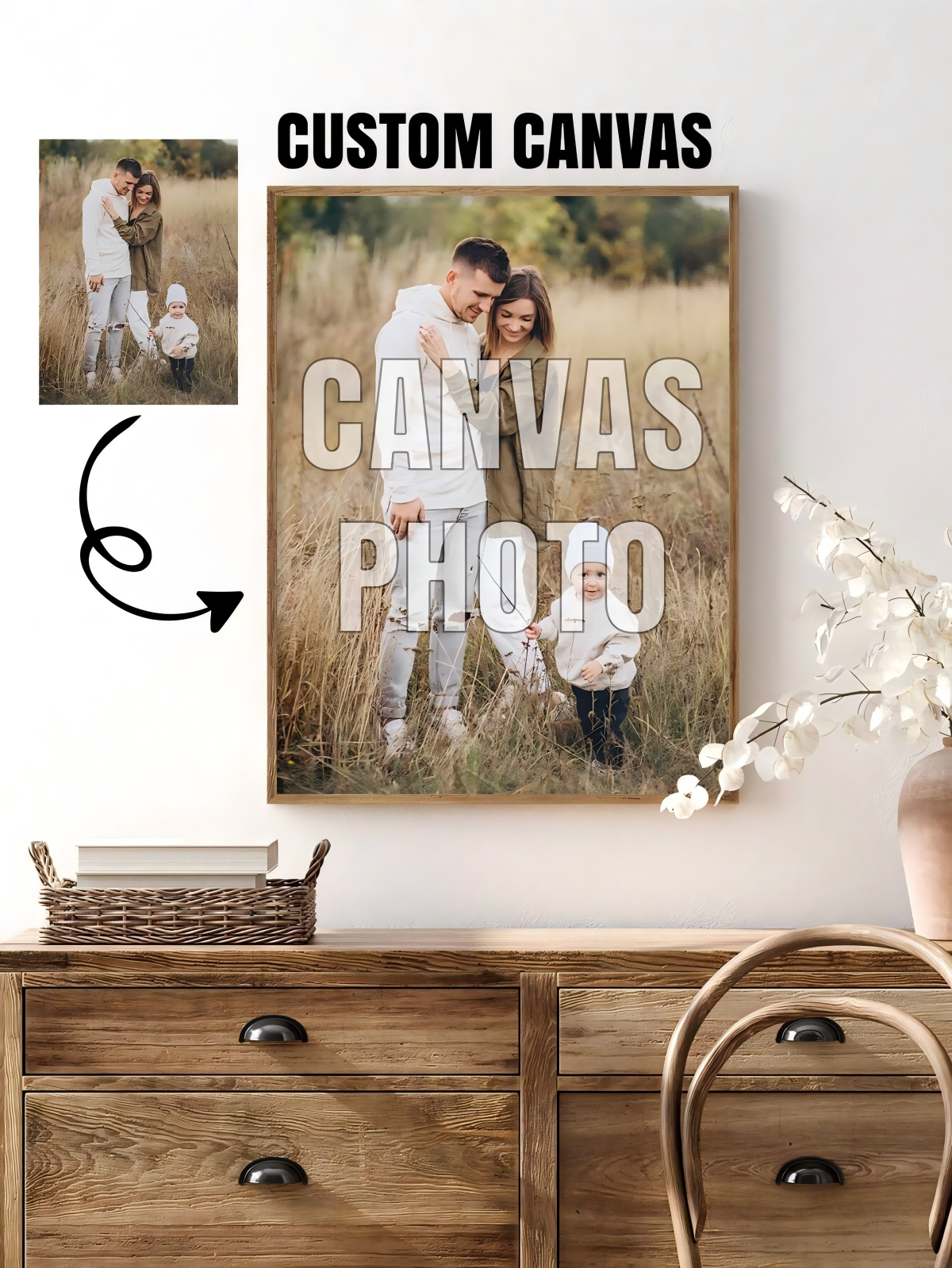 Art Print Framed - Customizable Canvas Poster With Frame, Customize
