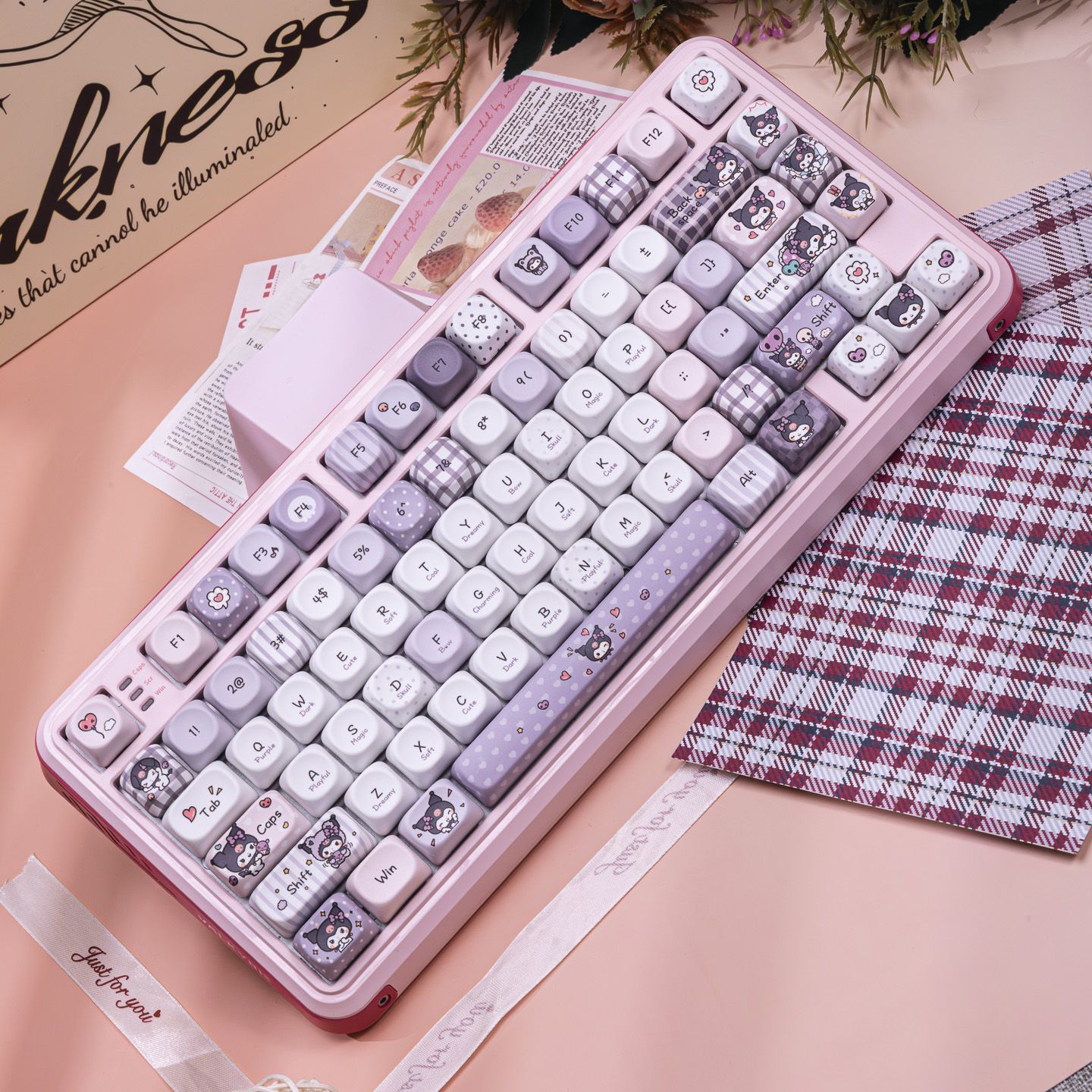 Keycap Artisan Anime - Anime Sanrio Kunomi Diary Girl Heart