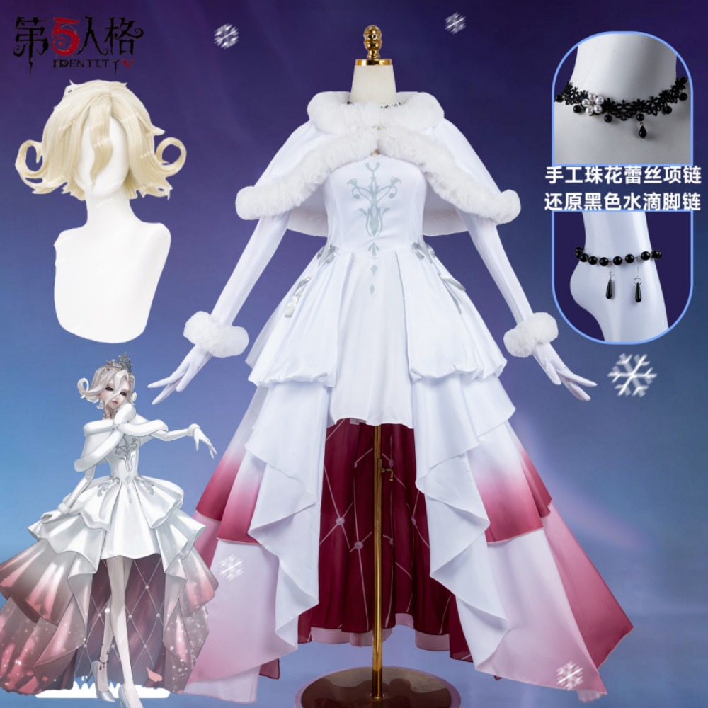 Cosplay Wig Colored - Identity V Bloody Queen Mary Cosplay