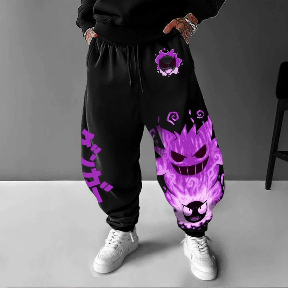 Anime Merchandise Store In Japan - Men's New Pokemon Joint Sweatpants Autumn
