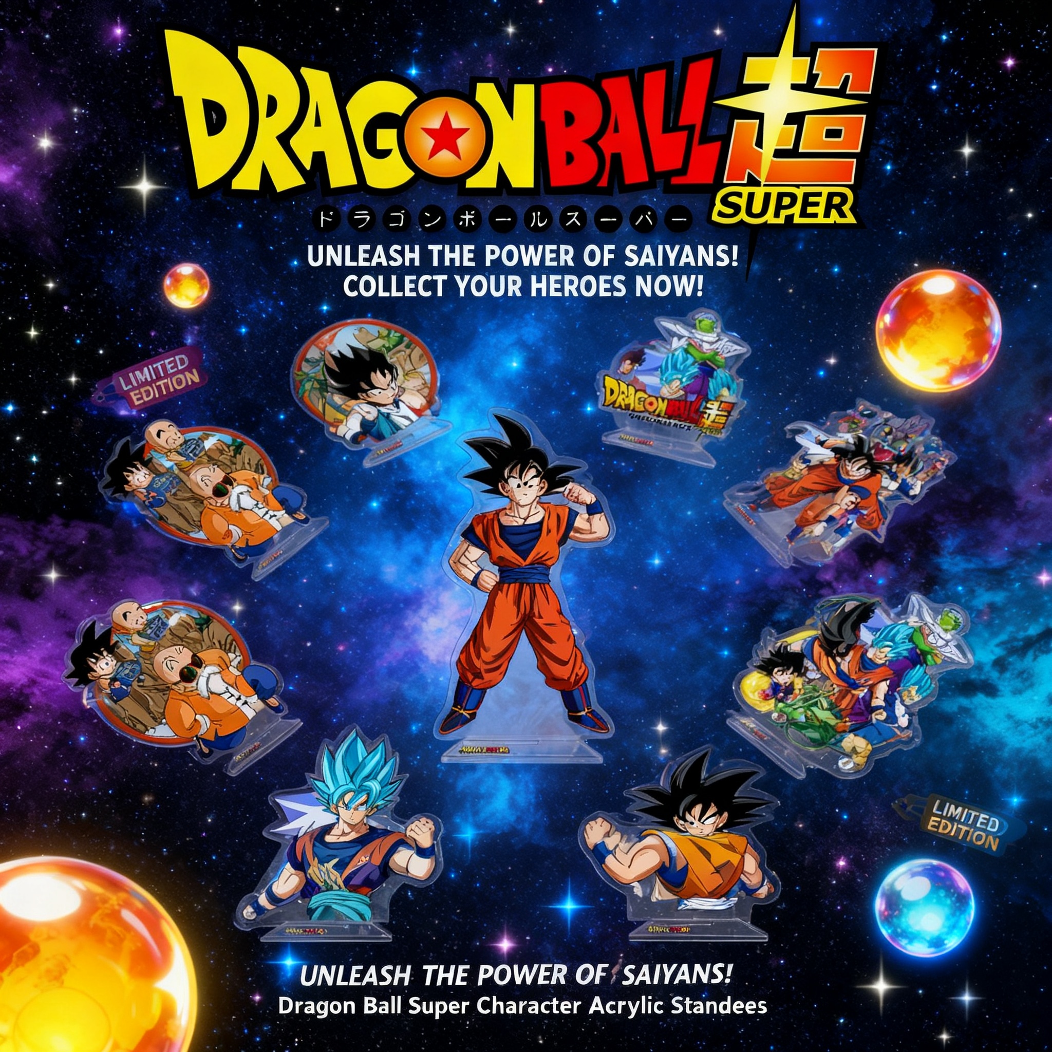 Anime Merchandise Distributors - Dragon Ball Anime Figure Acrylic Stand