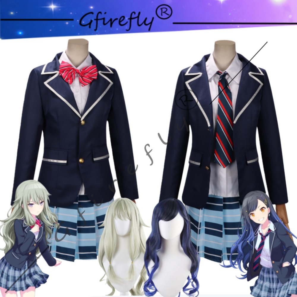 Project Sekai Kusanagi Nene Ka - Cosplay Wig Colored ulasan dan harga