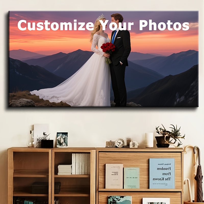 1pc Personalized Custom Photo  - Art Print Framed ulasan dan harga