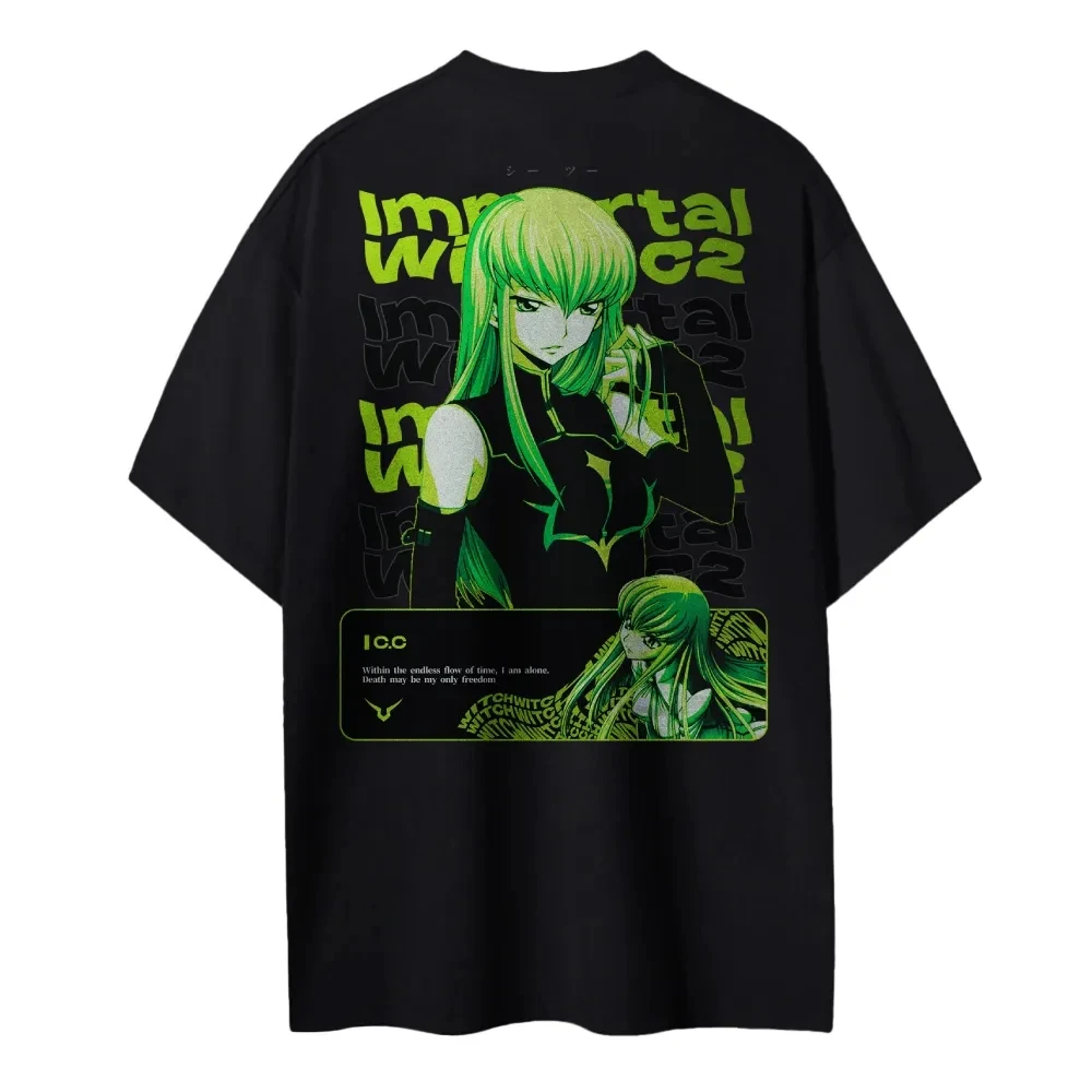 New Code Geass T-Shirt C.C. Ch - Anime Merchandise Store In Japan ulasan dan harga
