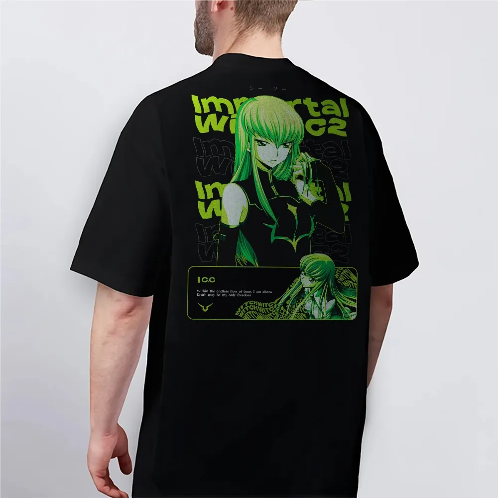 New Code Geass T-Shirt C.C. Ch - Anime Merchandise Store In Japan ulasan dan harga