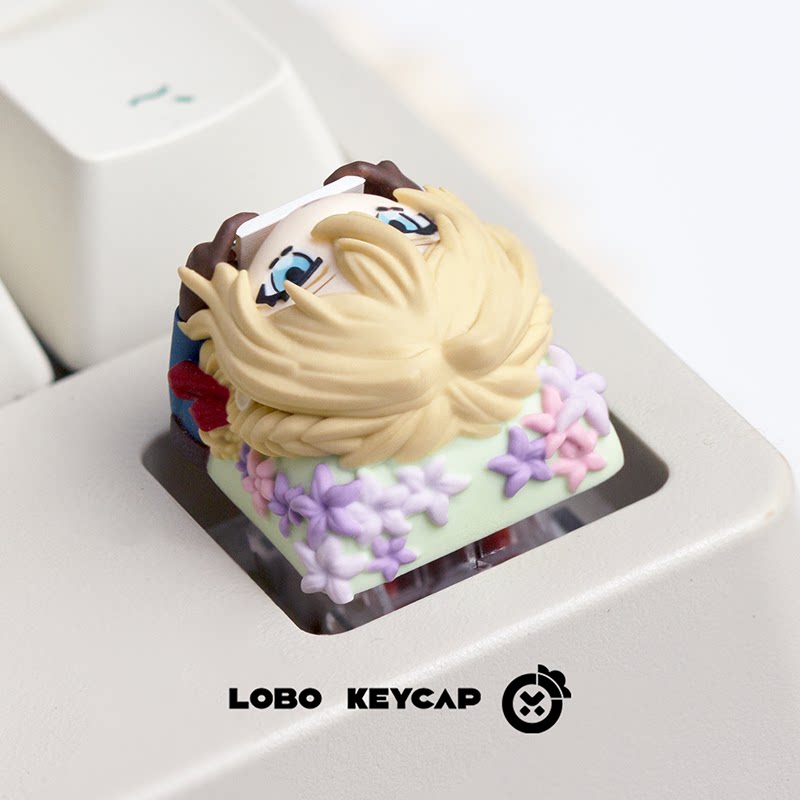 Lobo Keycap Violet Evergarden  - Keycap Artisan Anime ulasan dan harga