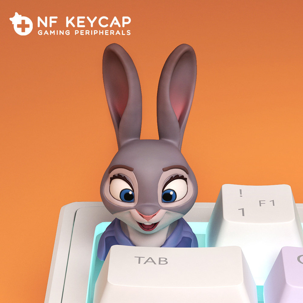 Zootopia Keycap Gary De’Snake  - Keycap Artisan Anime ulasan dan harga