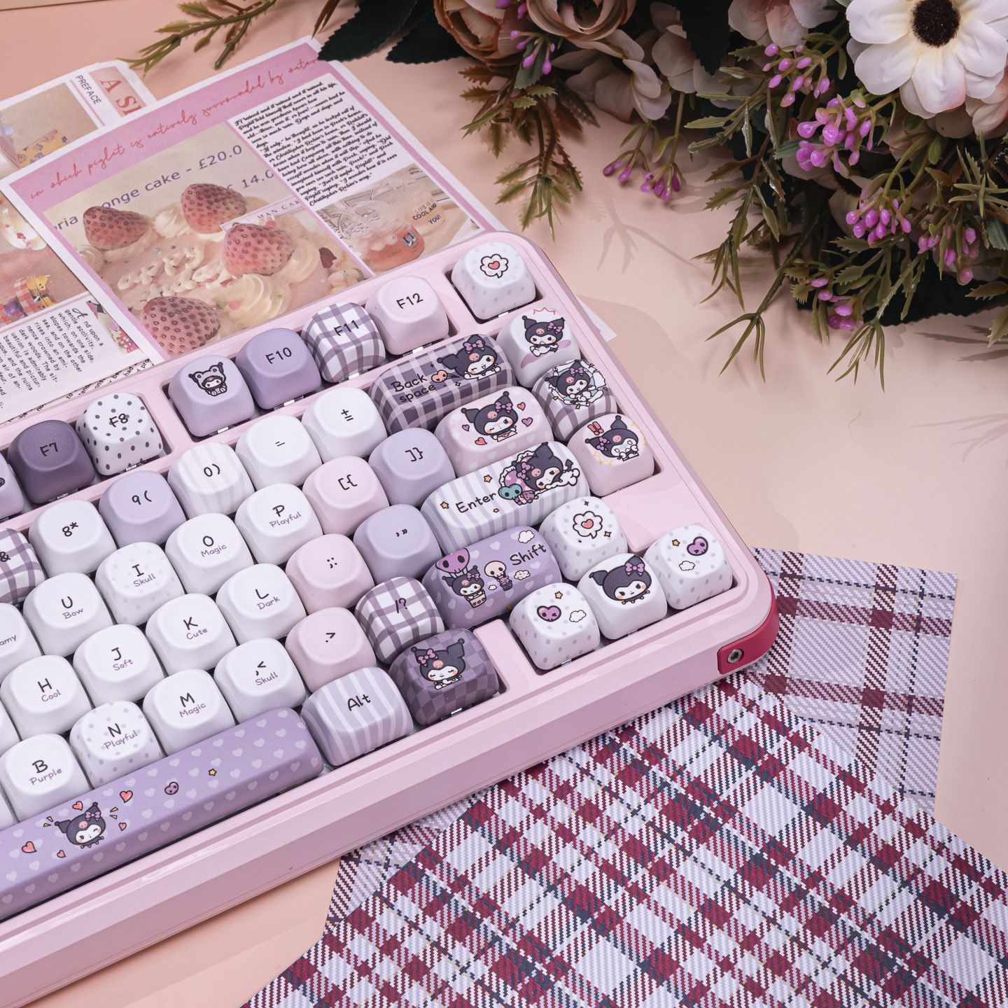 Anime Sanrio Kunomi Diary Girl - Keycap Artisan Anime ulasan dan harga