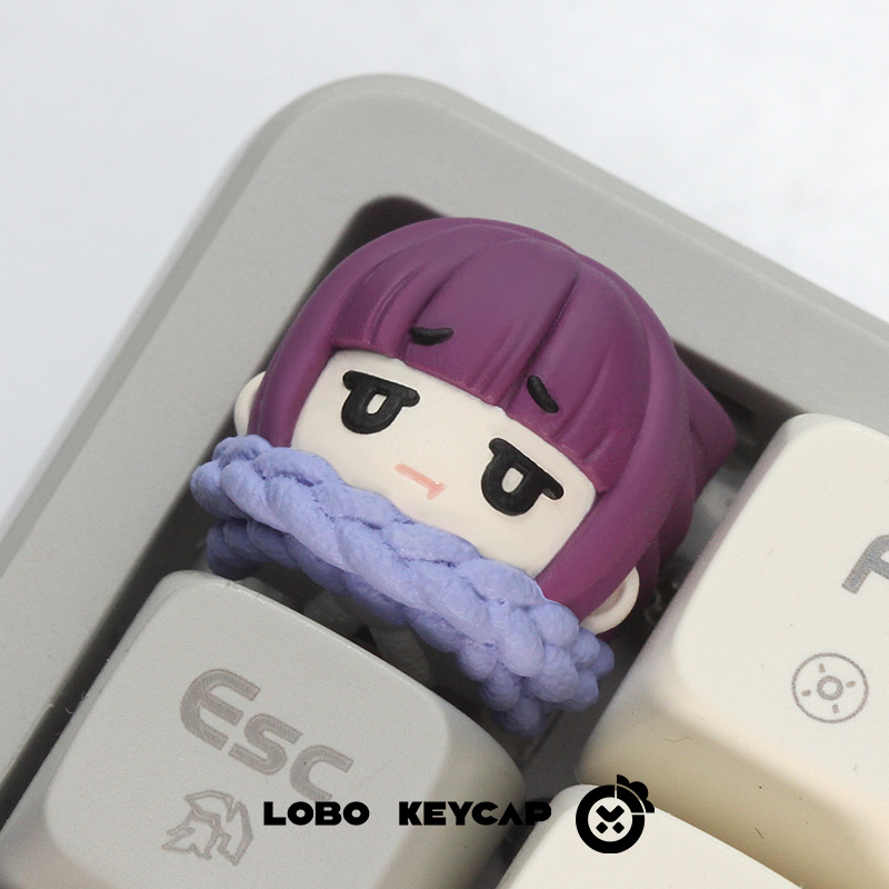 Q Version Frieren: Beyond Jour - Keycap Artisan Anime ulasan dan harga