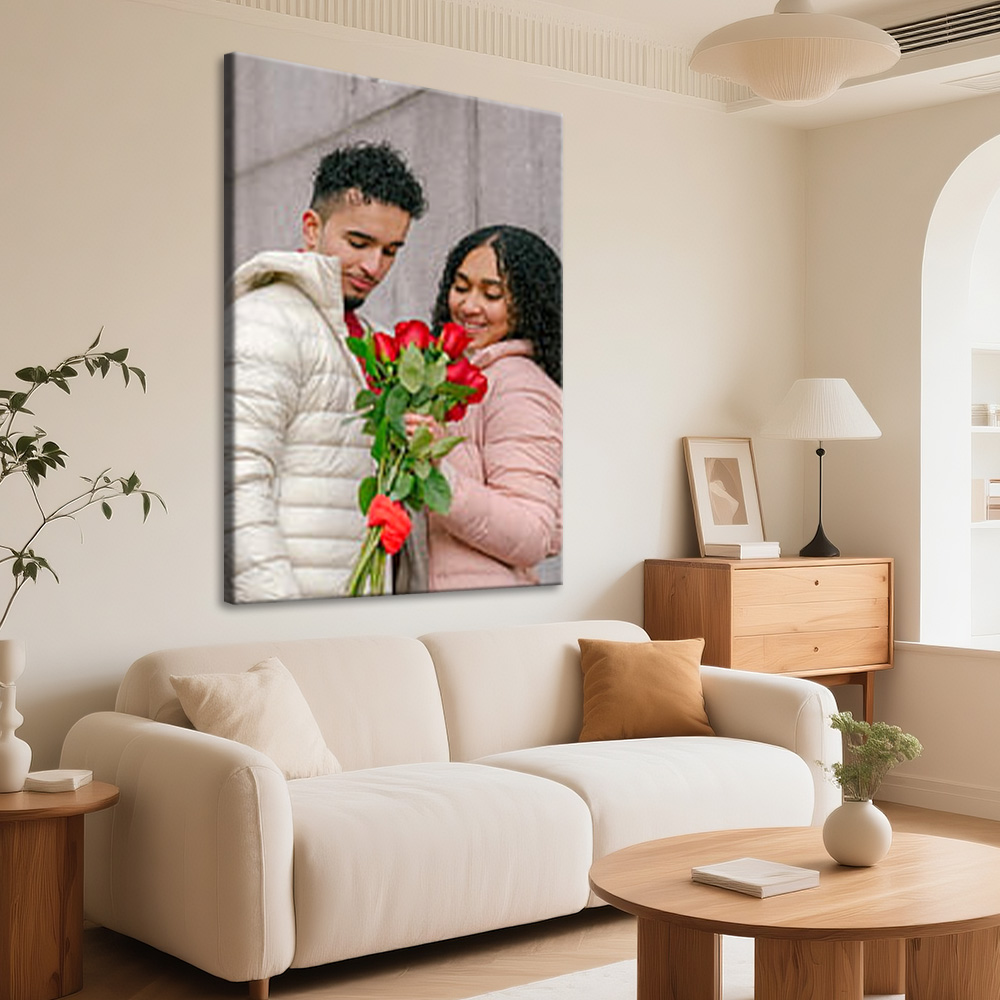 1 Pc Customized Photos on Canv - Art Print Framed ulasan dan harga