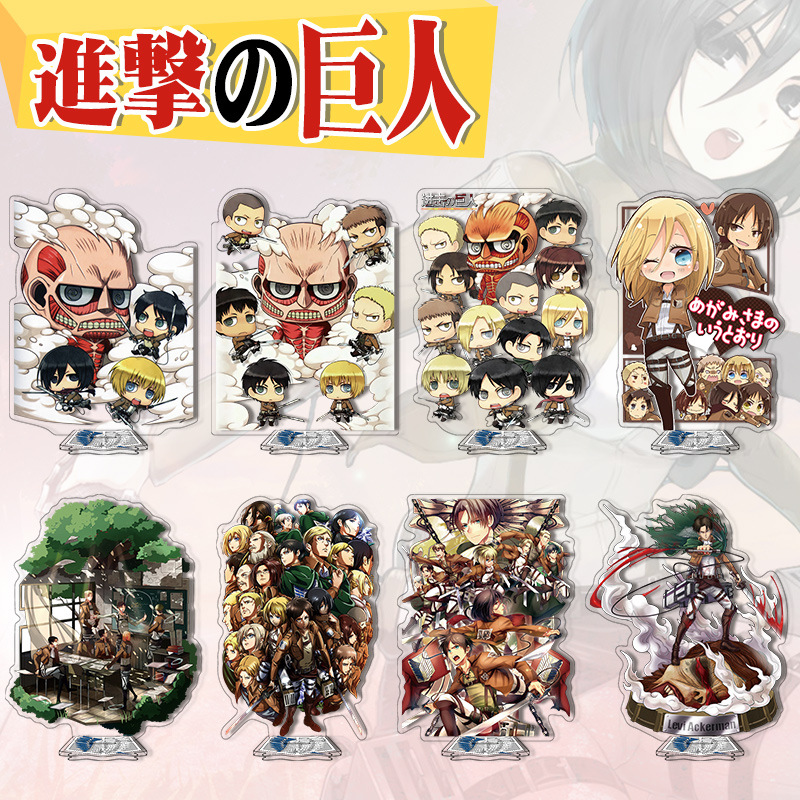 Attack on Titan Acrylic Stand  - Anime Merchandise Distributors ulasan dan harga