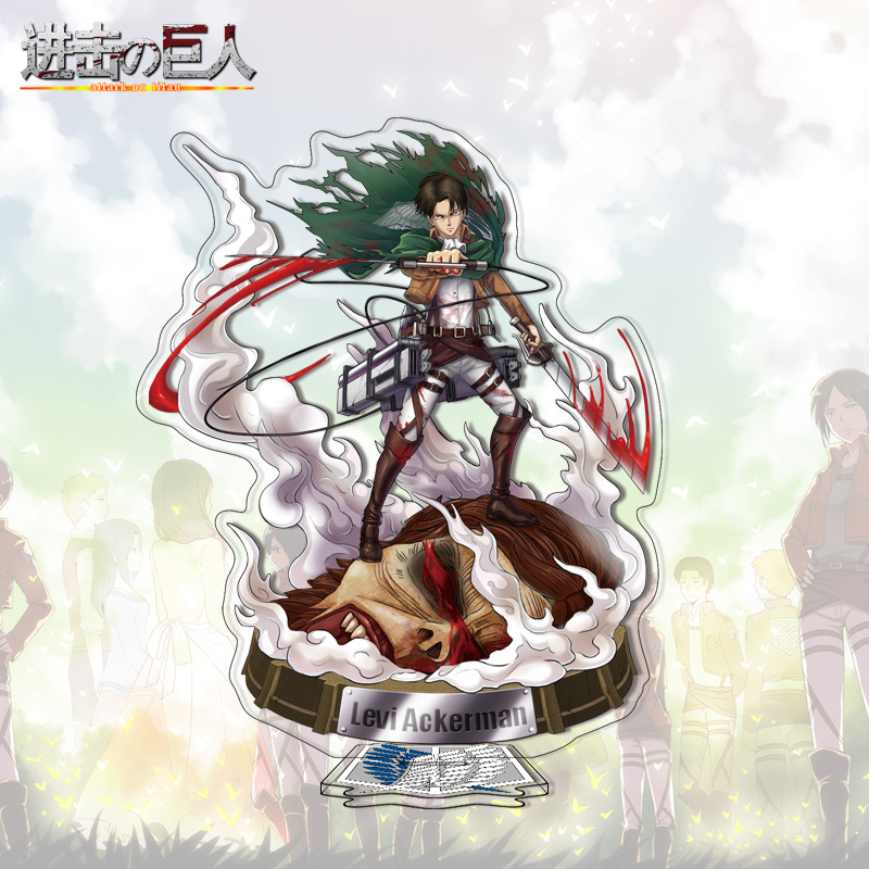 Attack on Titan Acrylic Stand  - Anime Merchandise Distributors ulasan dan harga