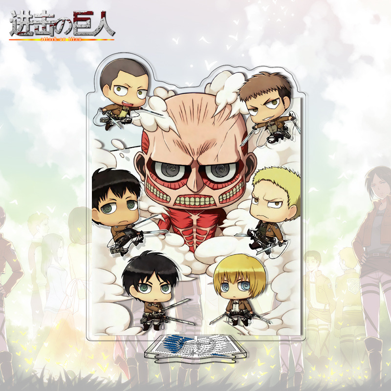 Attack on Titan Acrylic Stand  - Anime Merchandise Distributors ulasan dan harga