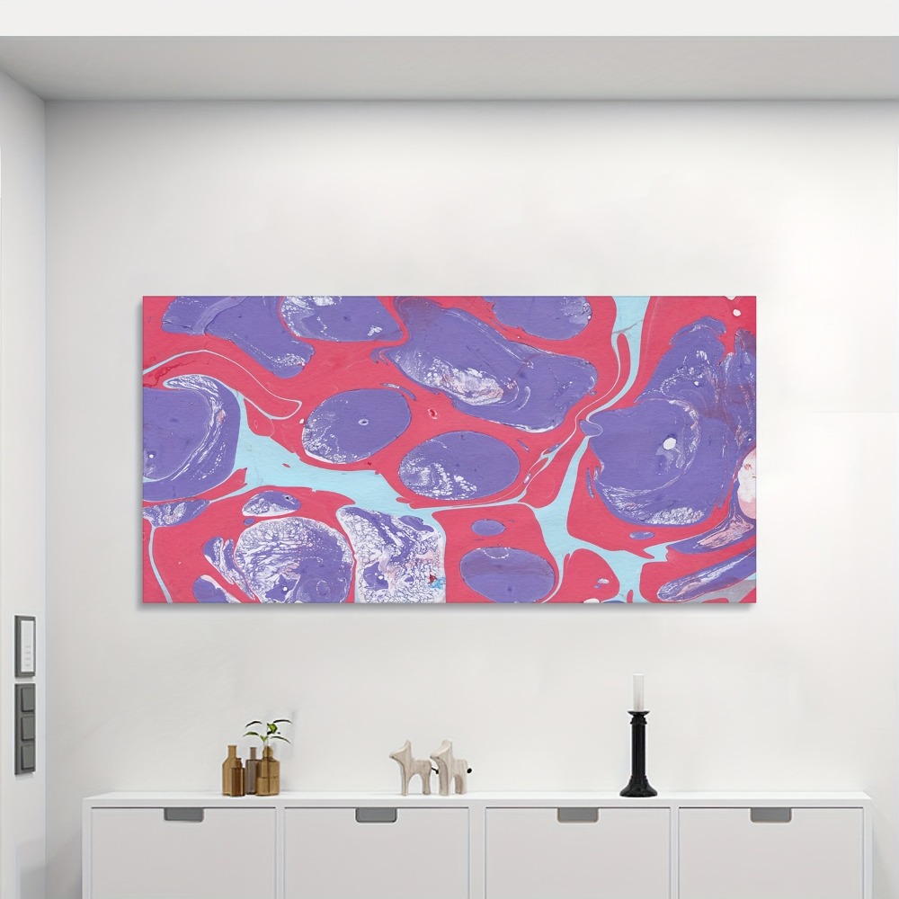 Abstract liquid painted oil mu - Art Print Framed ulasan dan harga