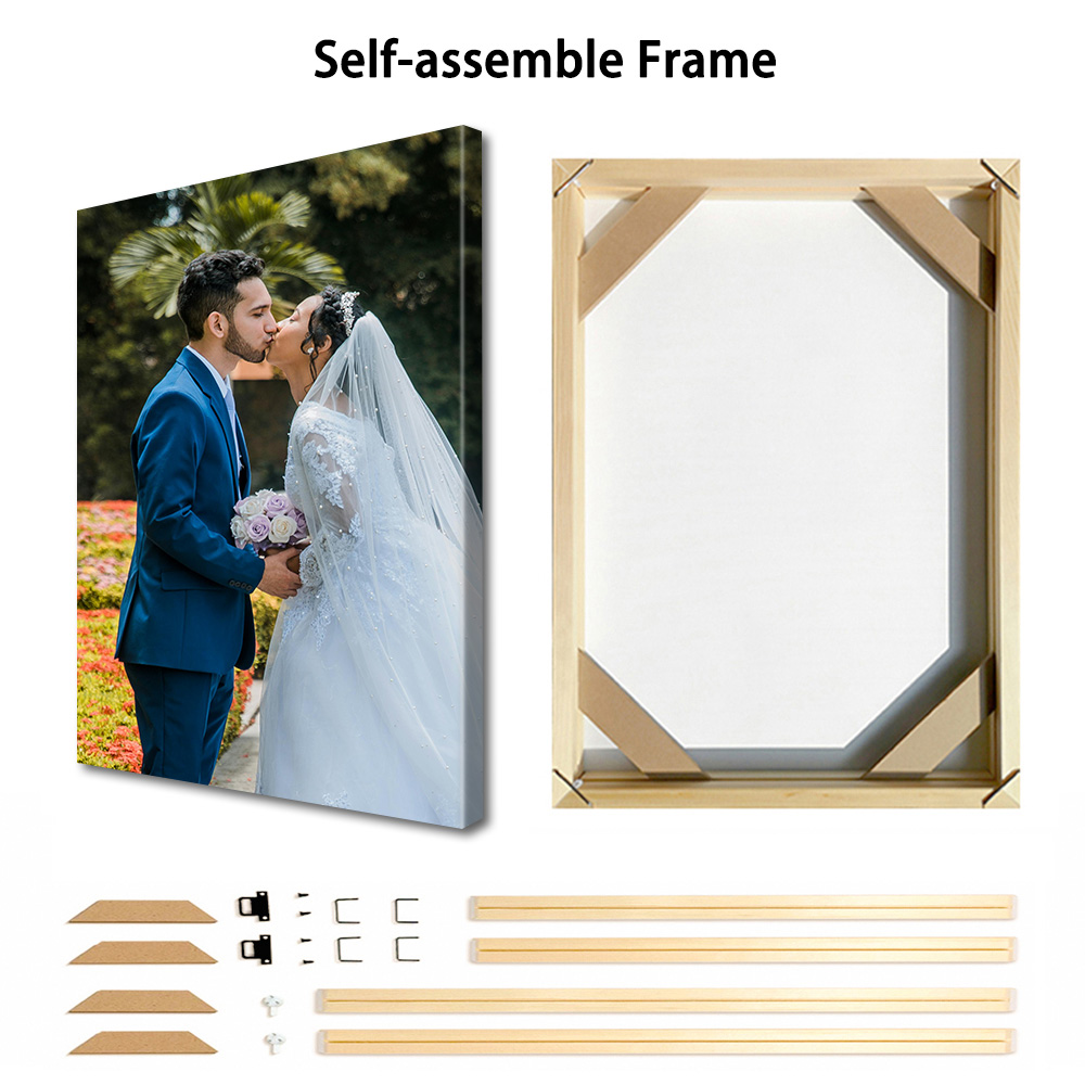 1 Pc Customized Photos on Canv - Art Print Framed ulasan dan harga