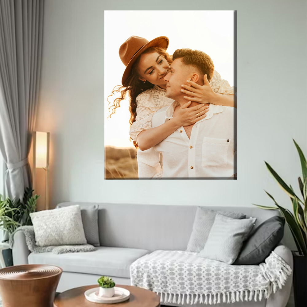 1 Pc Customized Photos on Canv - Art Print Framed ulasan dan harga