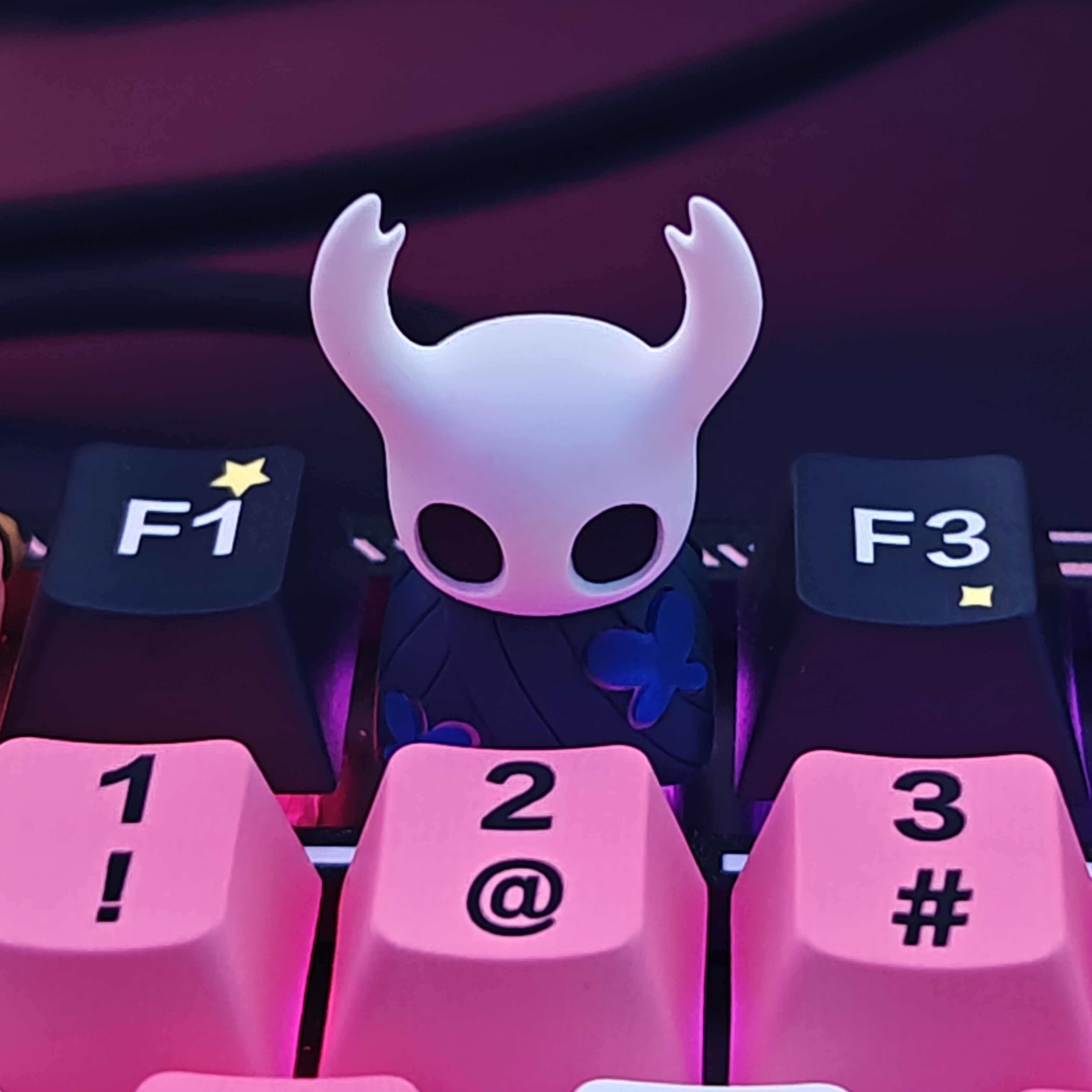 The Hollow Knight Keycap Light - Keycap Artisan Anime ulasan dan harga