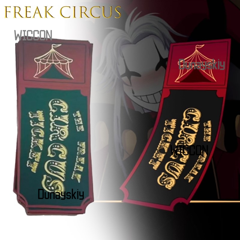 Freak Circus Ticket Card Red G - Anime Merchandise Europe ulasan dan harga