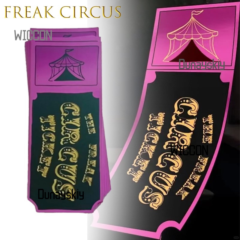 Freak Circus Ticket Card Red G - Anime Merchandise Europe ulasan dan harga