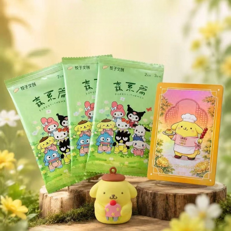 Sanrio Collectible Cards Carto - Rare Anime Merchandise ulasan dan harga