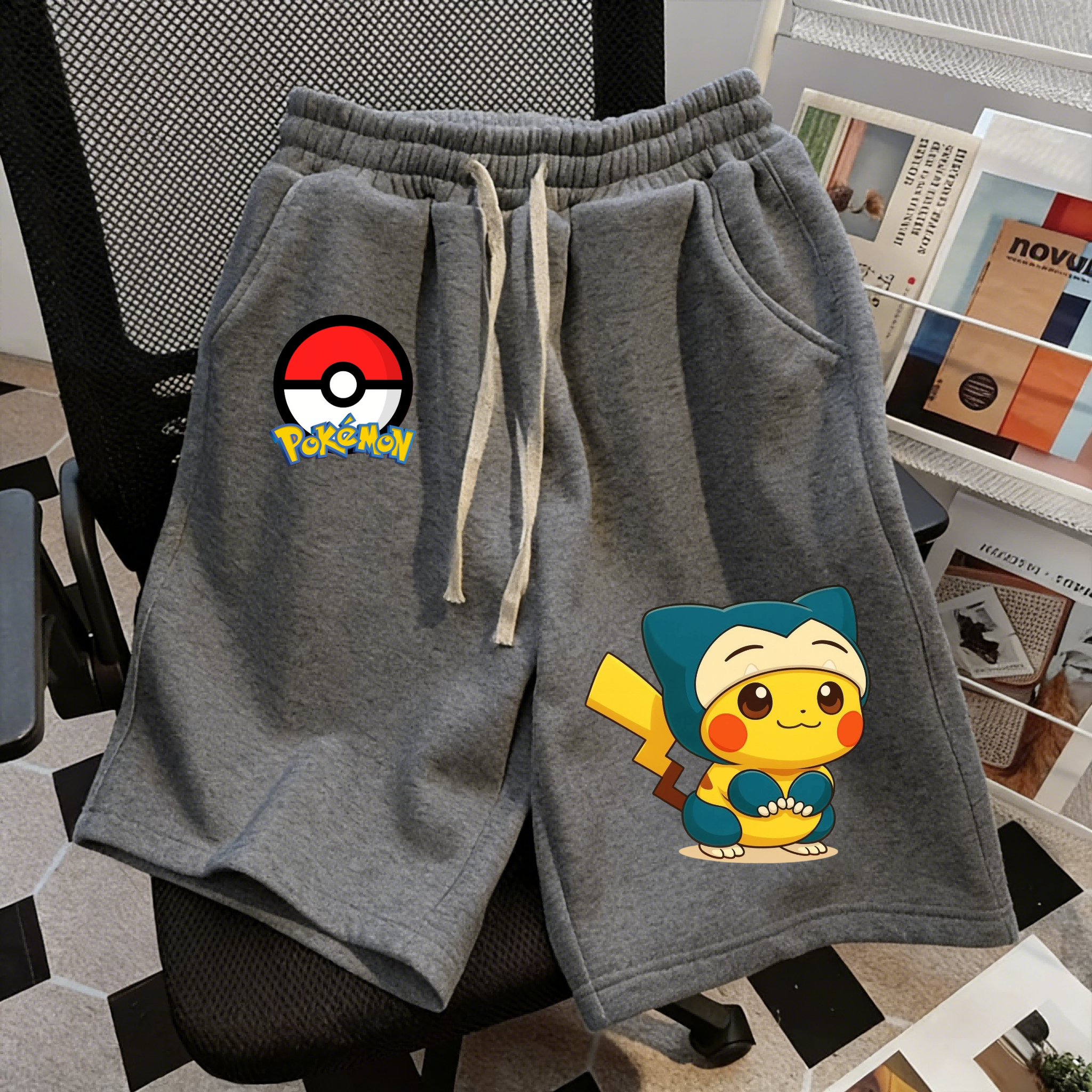 Summer Pikachu Pokemon Shorts  - Anime Merchandise Store In Japan ulasan dan harga