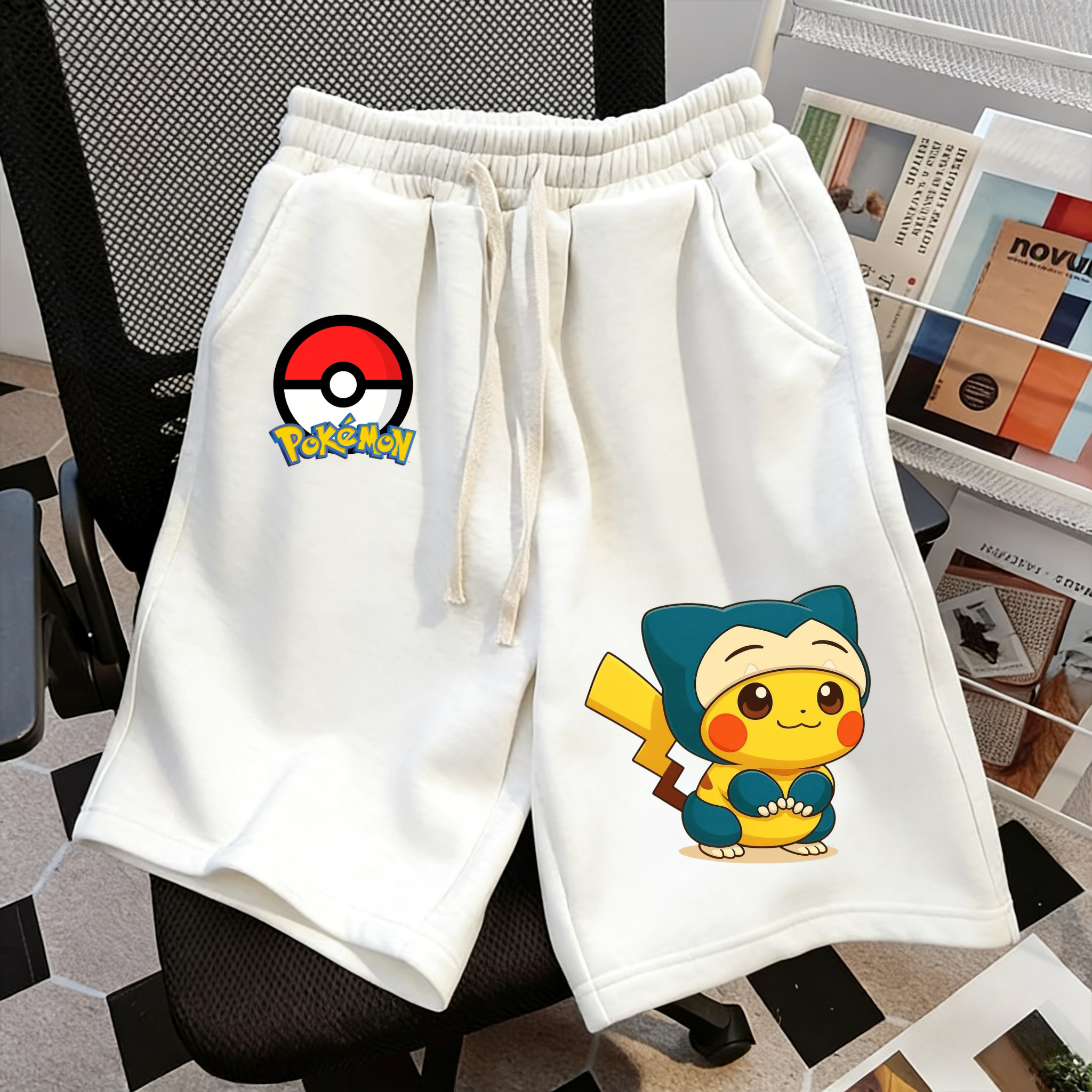 Summer Pikachu Pokemon Shorts  - Anime Merchandise Store In Japan ulasan dan harga