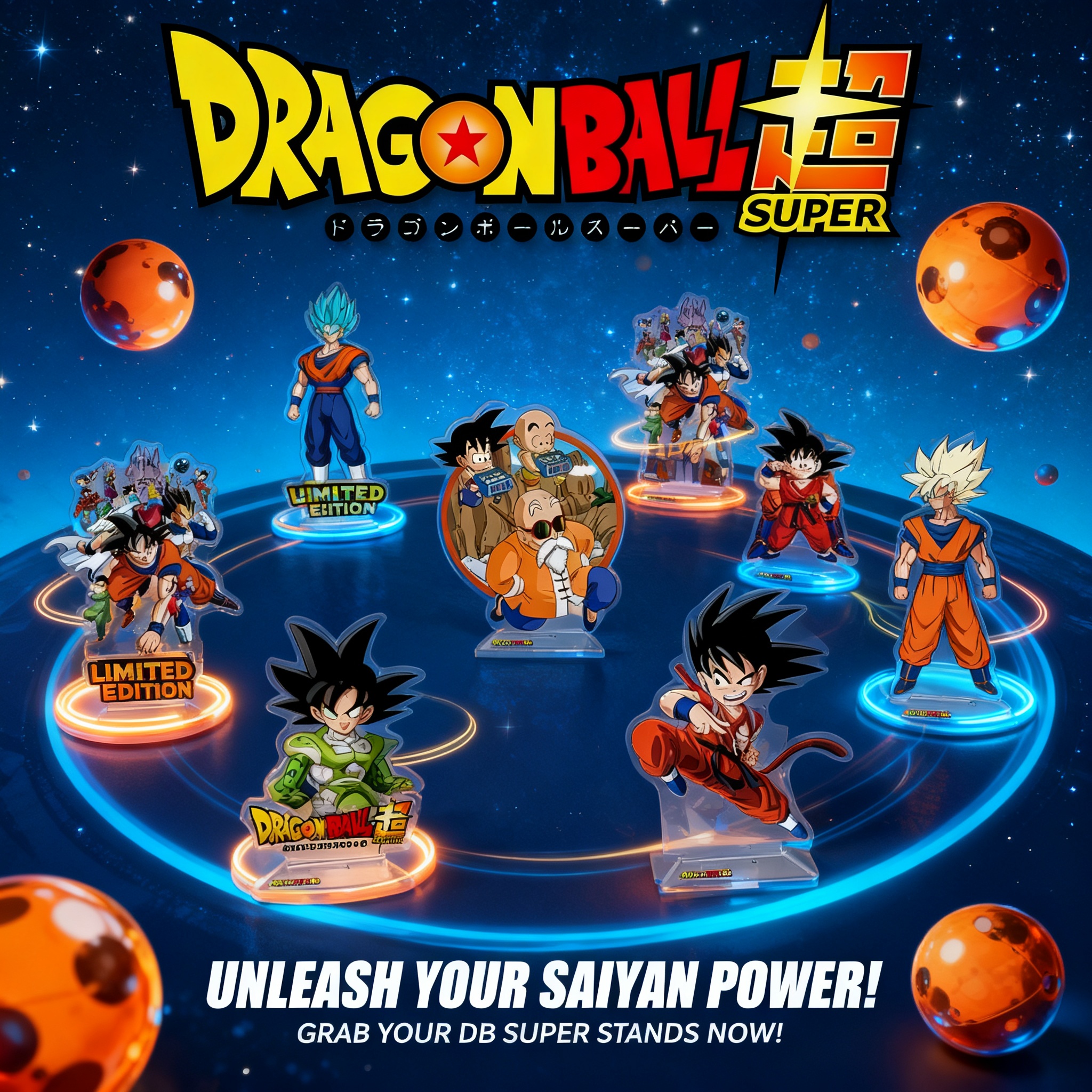 Dragon Ball Anime Figure Acryl - Anime Merchandise Distributors ulasan dan harga