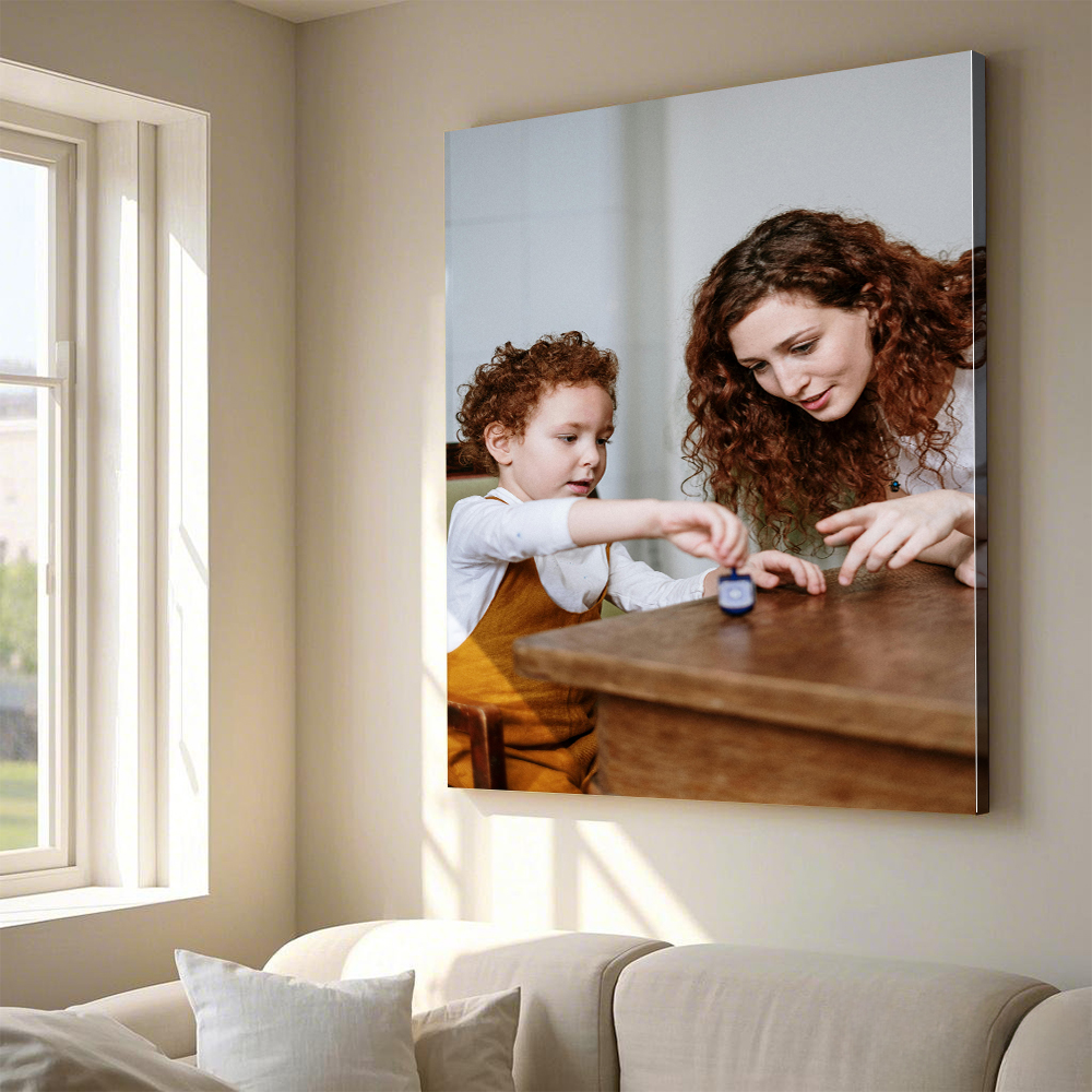 1 pc Custom Photo with DIY fra - Art Print Framed ulasan dan harga