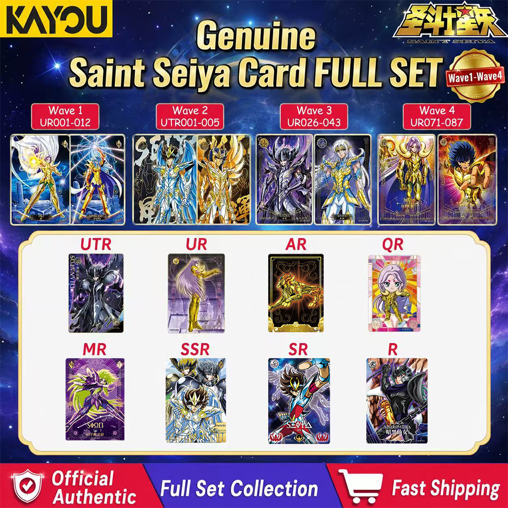 Genuine Kayou Saint Seiya Card - R/Anime Merchandise ulasan dan harga