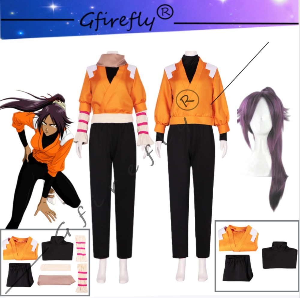 BLEACH Yoruichi Shihouin Cospl - Cosplay Wig Colored ulasan dan harga