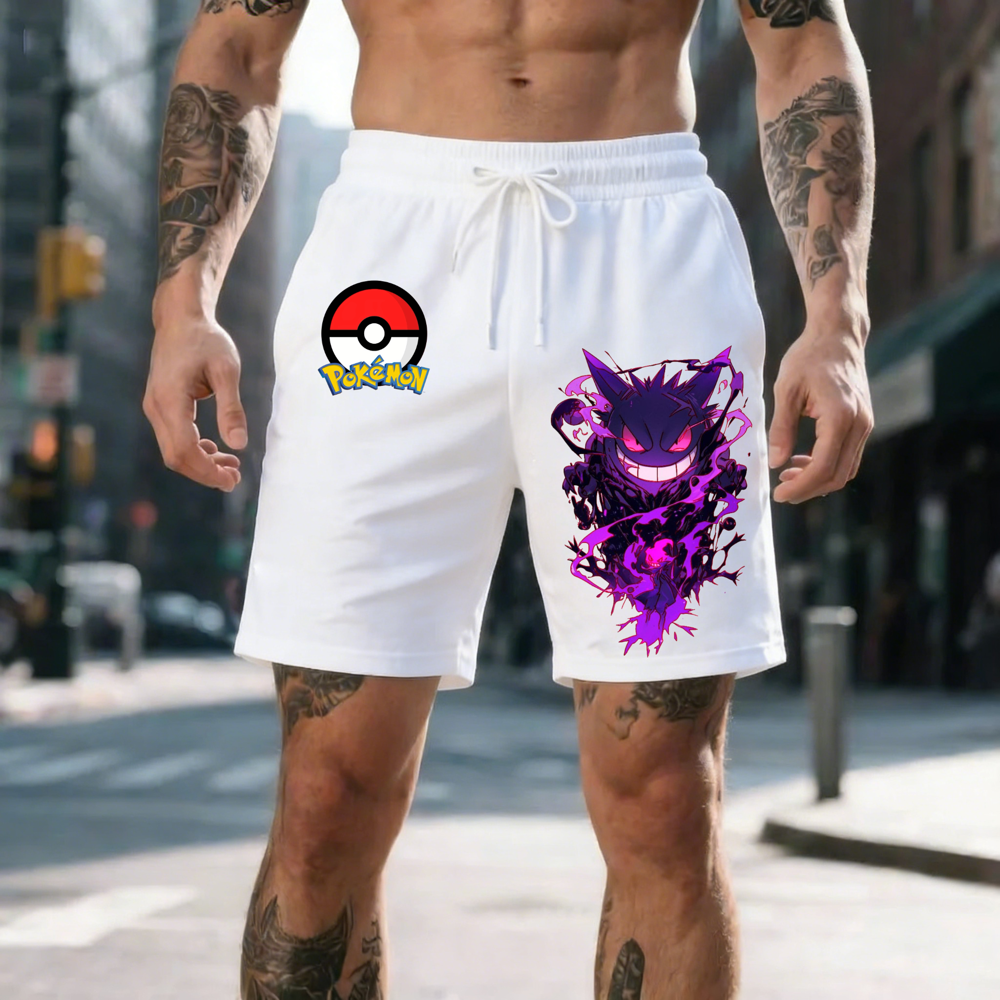 2026 Pokemon Gengar Print Shor - Anime Merchandise Store In Japan ulasan dan harga