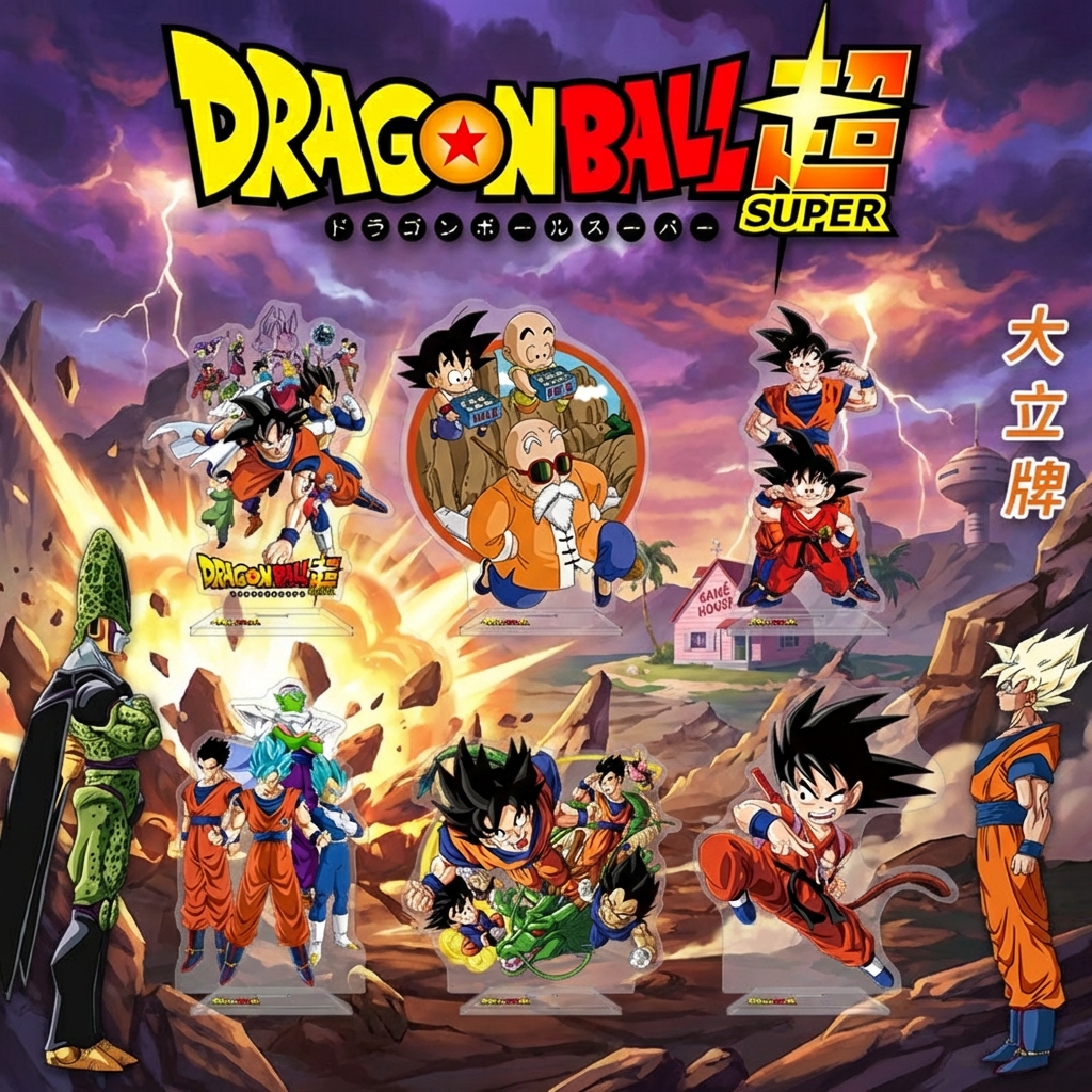 Dragon Ball Acrylic Stand Anim - Anime Merchandise Distributors ulasan dan harga