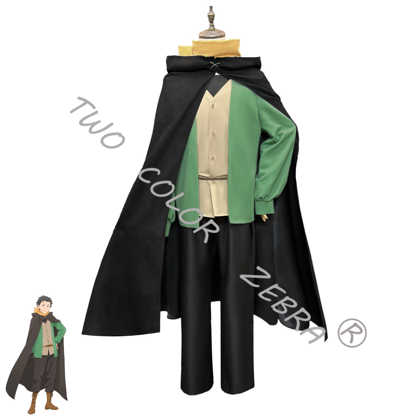 Natsuki Subaru Cosplay Costume - Cosplay Wig Colored ulasan dan harga