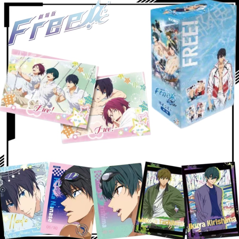 Free! Collectible Card Second  - Rare Anime Merchandise ulasan dan harga