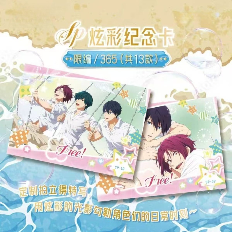 Free! Collectible Card Second  - Rare Anime Merchandise ulasan dan harga