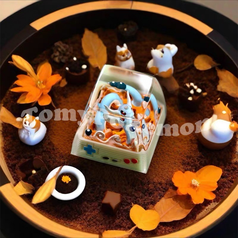 Pokemon Keycaps Mewtwo Umbreon - Keycap Artisan Anime ulasan dan harga