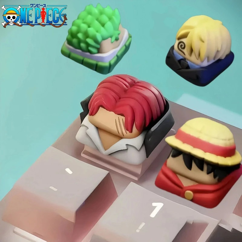One Piece Anime Periphery Monk - Keycap Artisan Anime ulasan dan harga