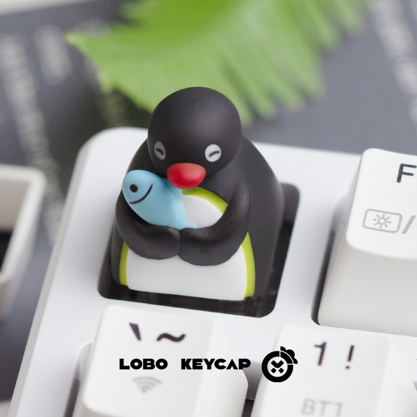 Cute Pingu Anime Series Pengui - Keycap Artisan Anime ulasan dan harga