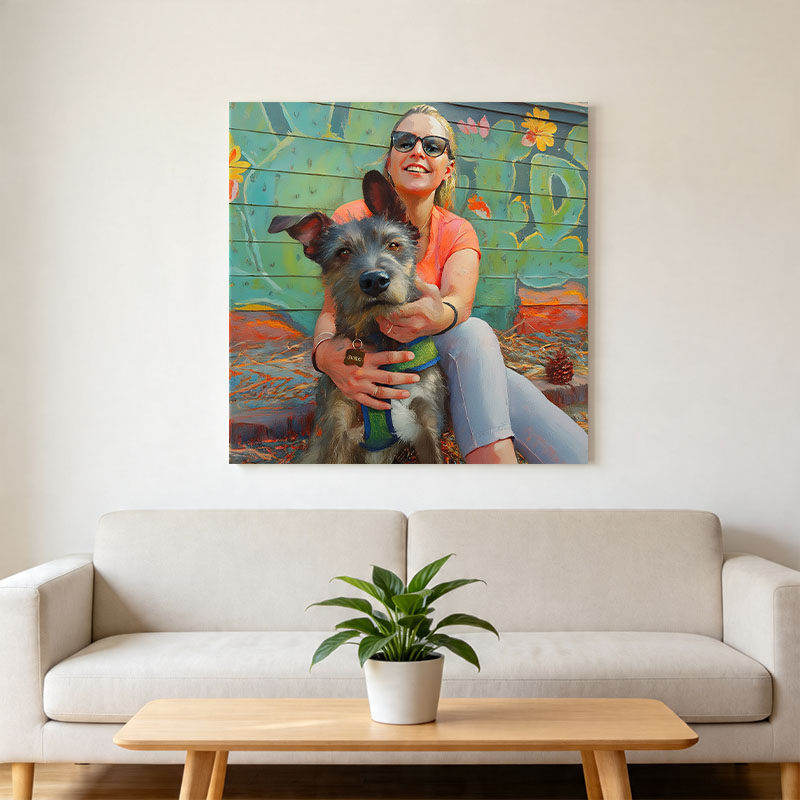 Upload Your Image for Canvas W - Art Print Framed ulasan dan harga