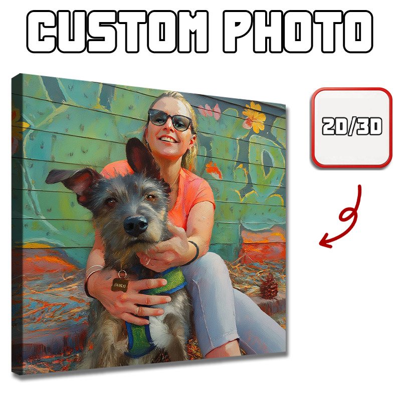 Upload Your Image for Canvas W - Art Print Framed ulasan dan harga