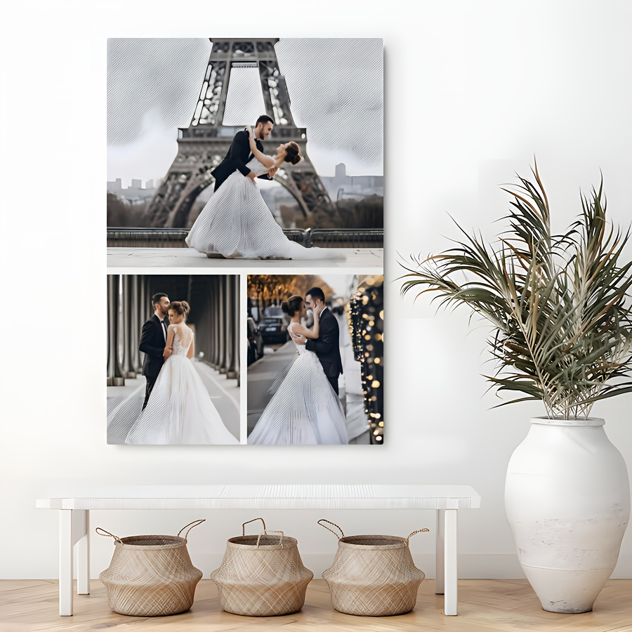 2D flat-1pc Framed Canvas Canv - Art Print Framed ulasan dan harga