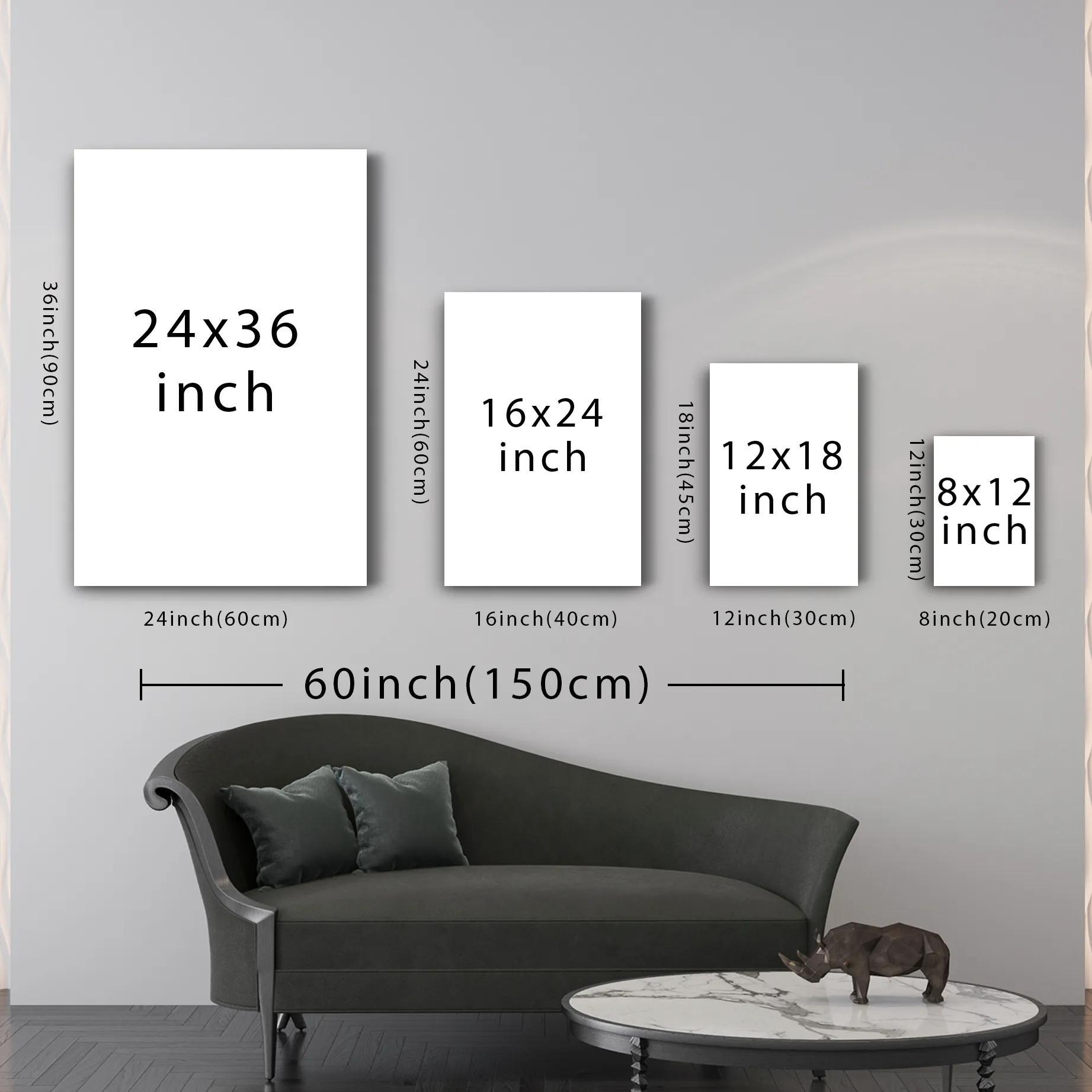 2D flat-1pc Framed Canvas Canv - Art Print Framed ulasan dan harga
