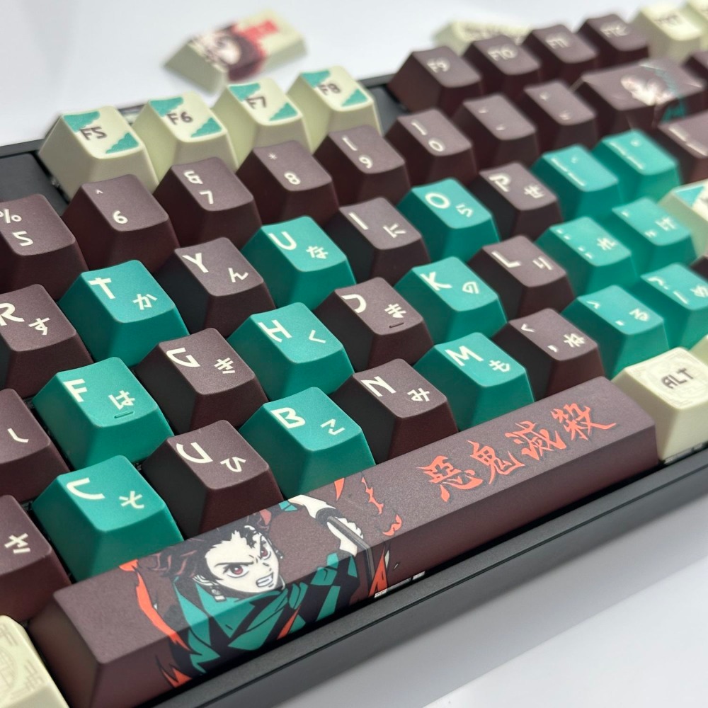 Demon Slayer Keycaps Tanjiro K - Keycap Artisan Anime ulasan dan harga