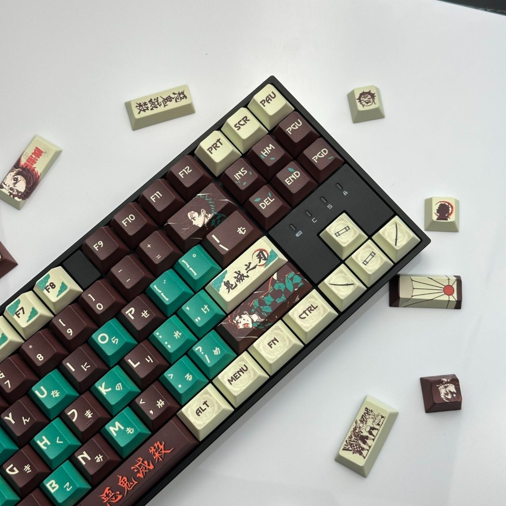 Demon Slayer Keycaps Tanjiro K - Keycap Artisan Anime ulasan dan harga
