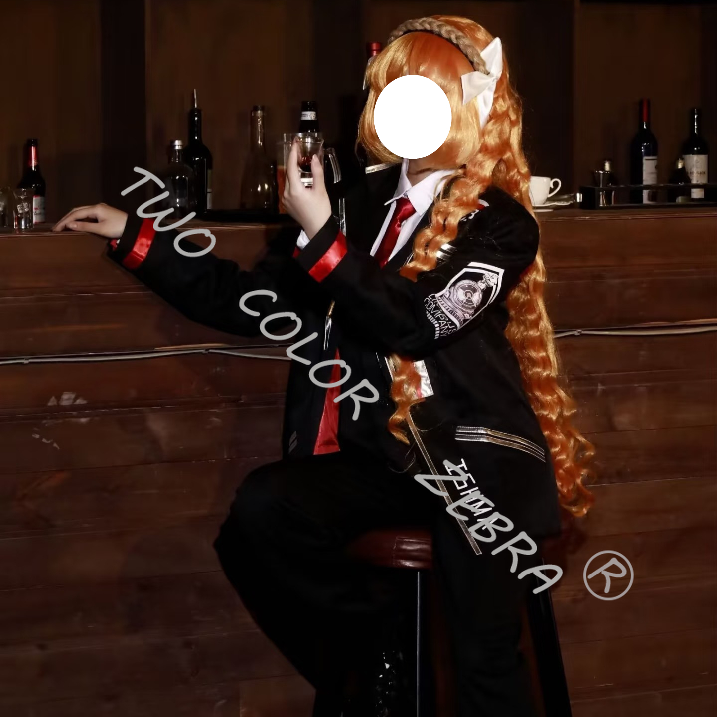Ishmael Cosplay Limbus Company - Cosplay Wig Colored ulasan dan harga