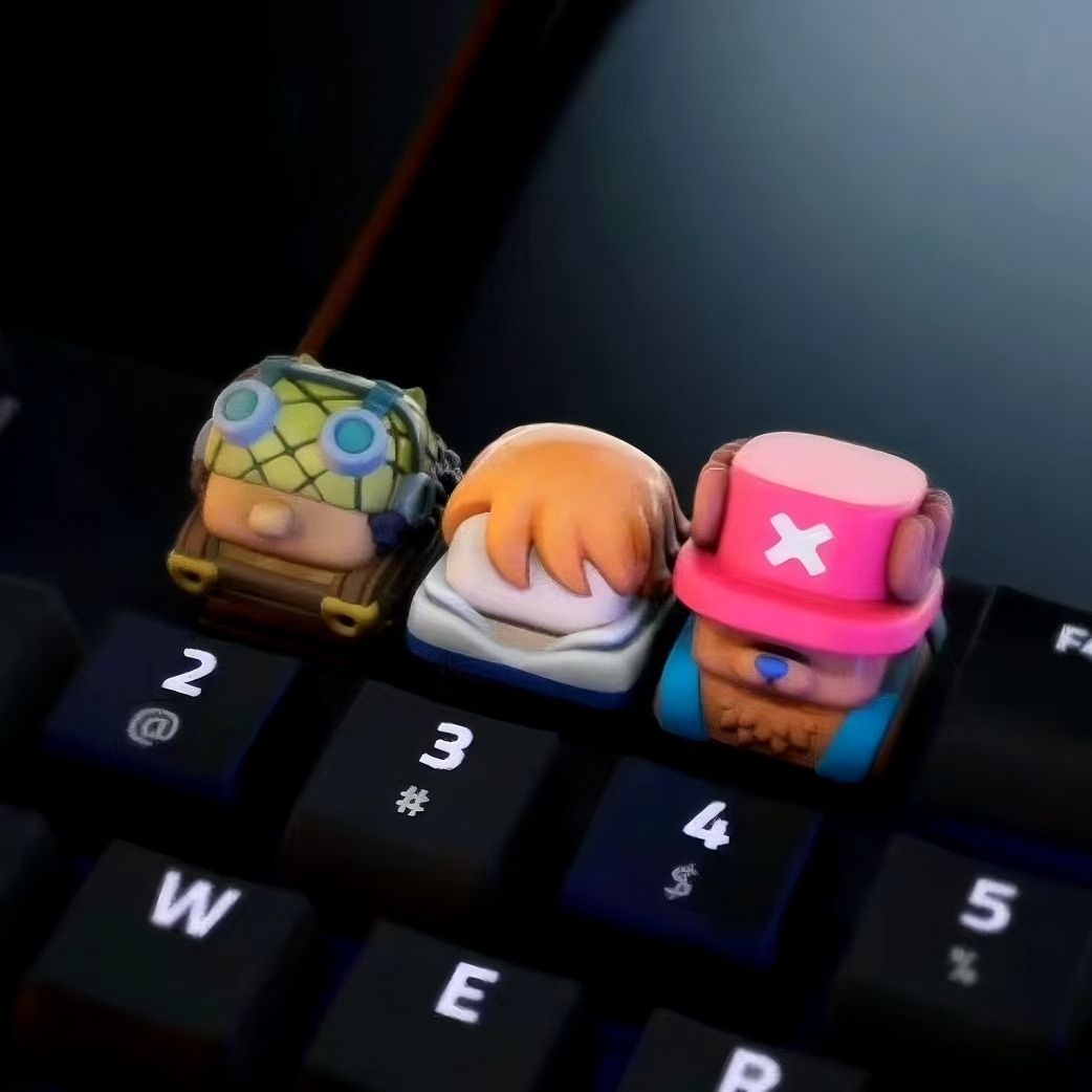 One Piece Chopper Nami anime c - Keycap Artisan Anime ulasan dan harga