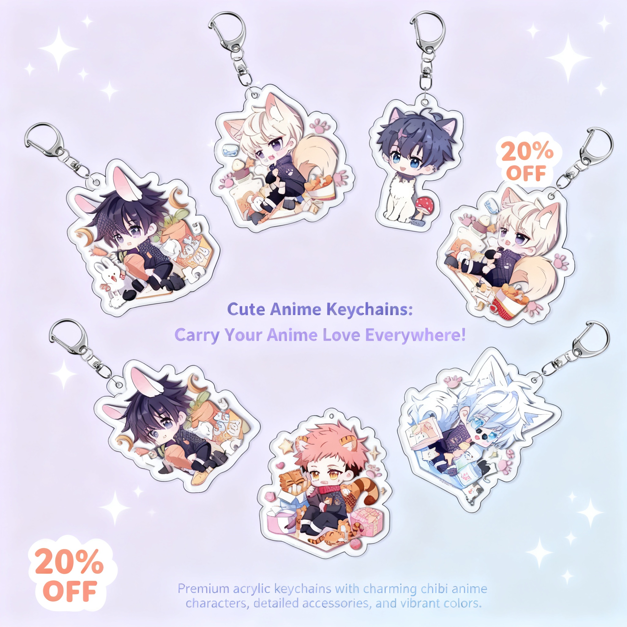 Anime Keychain Jujutsu Kaisen  - Anime Jujutsu Kaisen Merchandise ulasan dan harga