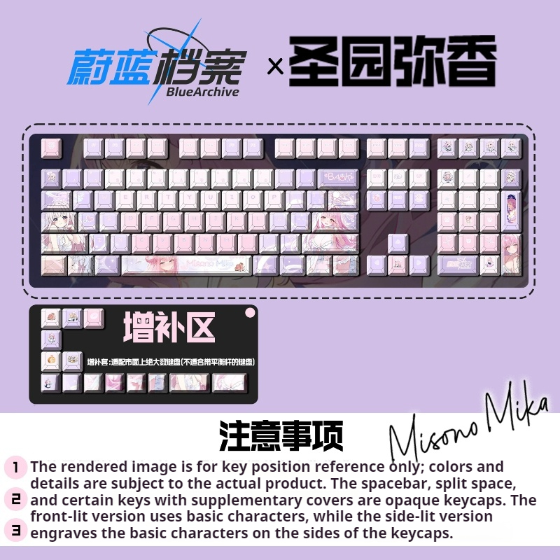 New Hot Sale Blue Archive Miso - Keycap Artisan Anime ulasan dan harga
