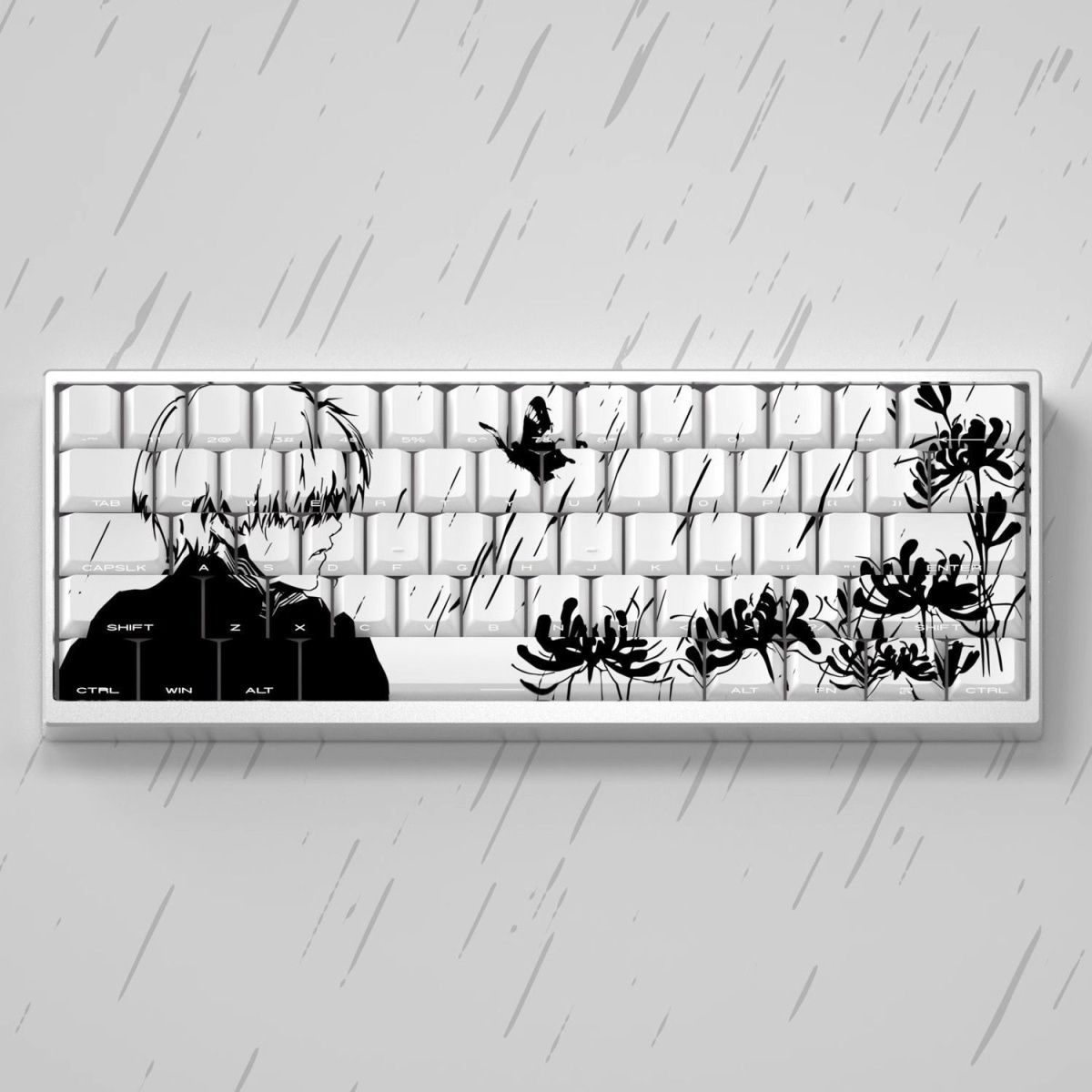 130 Key Kaneki Ken Theme Keyca - Keycap Artisan Anime ulasan dan harga