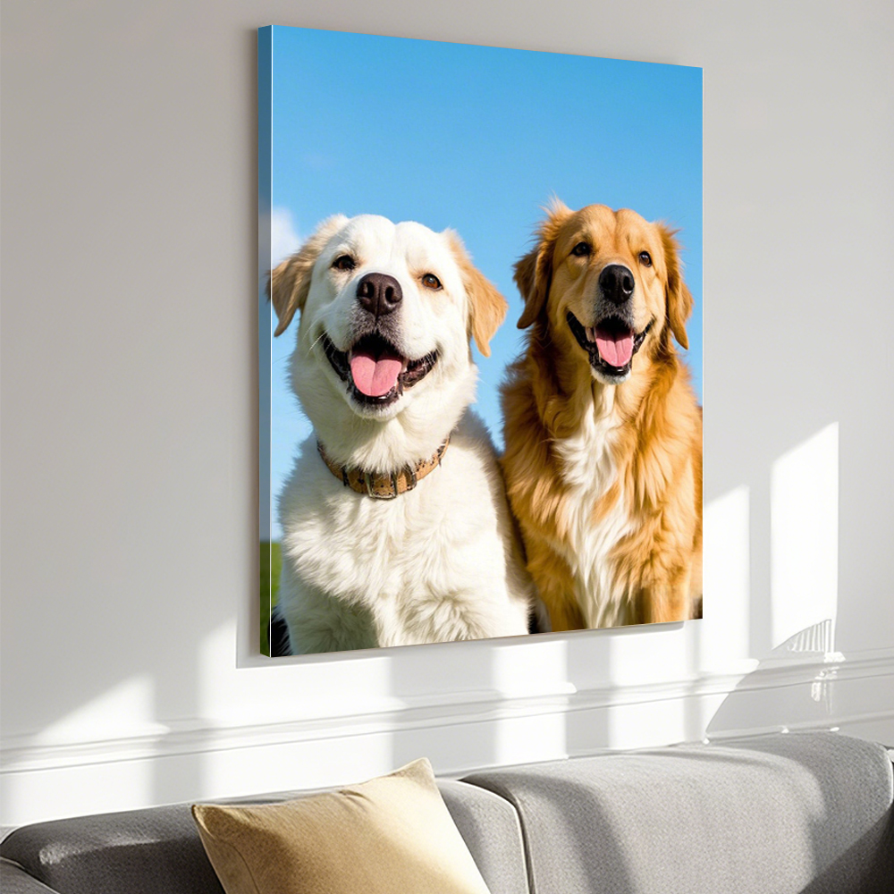1 Pc Custom Photos with DIY Wo - Art Print Framed ulasan dan harga